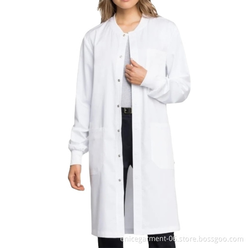 OEM Medical Uniforms: Wholesale White Lab Coats for Nurses
